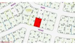 Bank Owned High and Dry Lot, partially treed, NOT A SHORT SALE. This bank has four lots that can be sold as a package in the same area. Ask for info. Close to schools and shopping.