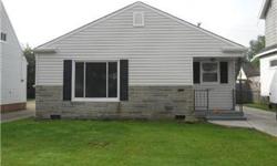 Bedrooms: 3
Full Bathrooms: 1
Half Bathrooms: 0
Lot Size: 0.11 acres
Type: Single Family Home
County: Cuyahoga
Year Built: 1958
Status: --
Subdivision: --
Area: --
Zoning: Description: Residential
Community Details: Homeowner Association(HOA) : No
Taxes: