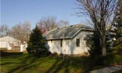 Starting or Investing: This small bungalow features newer windows, roof, furnace & central air. Has large kitchen, lg. utility room, nice lot w/alley access & shared driveway from front. Room to add on to.
Bedrooms: 2
Full Bathrooms: 1
Half Bathrooms: 0
