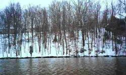 very hard to find lake front lot in section with county maintained roads - natural gas, cable and public sewer available - slopes down toward water and would be perfect for a walk-out basement house planListing originally posted at http