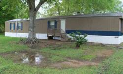 Measurements are not warranted by Realtor. Home is being sold AS IS! 16 x 80 Mobile home. 3 br 2 Bath. Open floor plan, wood burning fire place. All appliances stay; Washer, Dryer, Refrigerator and microwave. This home is in the Zachary City Limits and