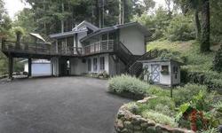 Absolutely private wooded setting, with long range canyon views. Wonderful 2,260 sf home with approx 400+ sf finished downstairs. 3-car garage. Private road but less than 5 minutes from Summit Store. Great schools.Listing originally posted at http
