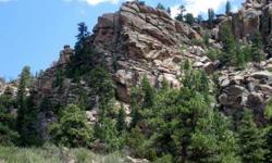 Don't miss this great 36+ acre property which is perfect for camping, hiking, fishing, rock climbing, and all the reasons you love the Colorado outdoors. Bring your tent, build a cabin, or make this your permanent residence. Nestled at the base of a large