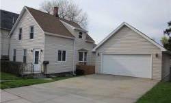 A GREAT DEAL IN THE VILLAGE OF LANCASTER AND DEFINETLY A STAND OUT PROPERTY IN THIS PRICE RANGE.WIDE CONCRETE DRIVEWAY LEADING TO A 2.5 CAR GARAGE.MAINTENCE FREE VINYL SIDING,NEW TEAR OFF ROOF IN 2009 ON BOTH HOUSE AND GARAGE,3 BEDROOMS,1.5 BATHS,UPSTAIRS