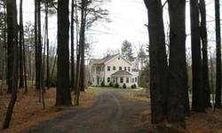 State of the art country colonial style luxury living featuring screened in porch, with view of nearby waterfall, outdoor gazebo, an open upper deck porch with spectacular view of mountainside, oversize garage for 2 cars (possible to expand to guest