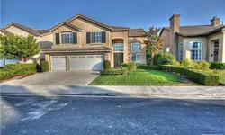 Located in the prestigious guard gates community of Canyon Estates, this beautiful home has it all. The interior, with its spacious floor plan features the great room feel throughout, five bedrooms (one downstairs) and a loft. Highly upgraded interior