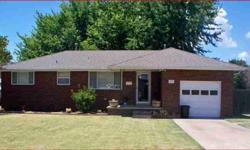 Cutie pie house! Full brick on corner lot, privacy fenced & mature trees. Updated bath & kitchen. Knotty pine 3rd bedroom could be office. Ceiling fans all bedrooms! See to appreciate!Listing originally posted at http