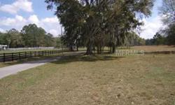 Beautiful grazing pasture in an Equestrian neighborhood. 11 Total Acres of which 7 is improved pasture land and approximately 4 is native pasture with mature oak trees. Accessible via a private paved road that is about 2 miles south of the Brooksville