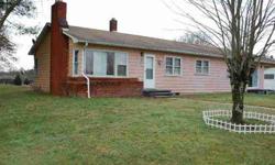 #2437 - Ewing, VA - This home has plenty of space with 4 bedrooms, 2 full bathroom, living room with fireplace, formal dining room and a large kitchen; the laundry room is conveniently located in this home; the heat pump was installed 2011; city water,