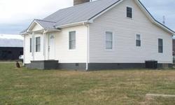 Baby Farm, 2 Bedroom vinyl home with 1 bath, 4.557 Acres w/new fence. Home has been remodeled and is located on a county road just minutes form town and I65. Great country setting, nice for livestock. Darrell Hensley 270-528-3024.
Listing originally