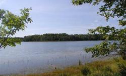 Beautiful frontage on crystal clear Heart Lake! Level, pretty lot with a small rise a hundred feet from the shoreline creating a perfect site for your lakefront cottage or home. A quiet location, only minutes from town, and great swimming! Plenty of room