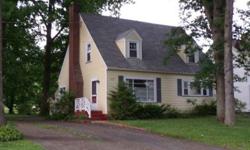 This spacious Cape Cod in a great neighborhood has much to offer. Features