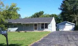 SHORT SALE. ALL OFFERS SUBJECT TO BANK APPROVAL. Single Family 3 BR, 1.5 BTH Ranch Home with Fenced Yard and Patio, 2.5 Car Garage, Double-wide driveway. Near park and shopping, close access to highways. Newer ceramic tile in kitchen, newer siding. Home