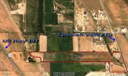 with lots of water. 25.19 acres of flat, rich farmland located in the South end of Spanish Valley just over the county line in San Juan County. Perfect for larger parcel ranchettes with animal rights, light commercial, or residential. May subdivide as