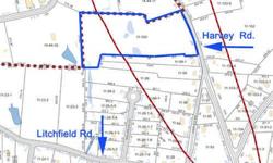 Hard to find 10 acre parcel in Londonderry. Property is zoned residential, but might have potential for additional uses since it is last lot before Londonderry's Airport surrounding zones. Potential for residential development or commercial/industrial