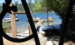 Single Family Home for sale by owner in Big Bear Lake, CA 92315. LOCATION, LOCATION, LOCATION! HIDDEN COVE is for sale - Lakefront with a sandy beach. Approx. half-acre lakefront lot for sale with 2 story home in multi-million $ area - on the best street