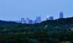 One of the most amazing view lots in Barton Creek! See downtown, Barton Creek Resort, and all the way to Lakeway. 360 degree views all the way around. Cornerstone Architects have a site plan. Located within an amazing gated community! Quick and easy