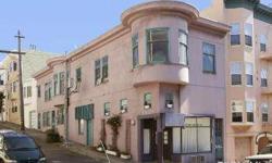 Great price for three vacant units in nice Russian Hill corner location! Top bright unit has two bedrooms, one split bath, living room, formal dining room, and kitchen. Lower unit was used as a store front with a mezzanine. Third unit is at 83 Glover and