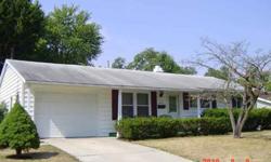 Nice rancher located in Carrol Heights. Lots of updates. New kitchen with ceramic tile and newer appliances (all convey). Furnace and roof has been replaced. House is wired for generator. Attached garage. Sun room and more. Approved short sale
Listing