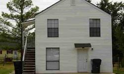 Remodeled duplex with two one bedroom apartments. Remodel includes exterior siding, flooring, paint and baths on the inside. Both are currently leased, upstairs for $450.00 a month and downstairs $395.00 a month. Great central Norman investment