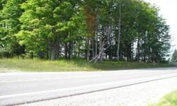 40 acres with 1320 ft. frontage on M-88 and 1320 ft deep 2 miles west of Mancelona. Rolling parcel with open land, hardwoods and pines.Property was surveyed 12-2011. Sev was $ 48,000 in 2010 and the taxes was around $800 last year.Electric line runs threw
