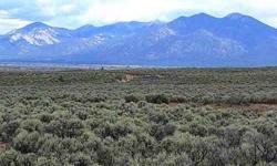 Fantastic, Expansive Vistas on 2 Ac Close to UNM, the Golf Course and Close to the Gorge! * Dallas Road Ranchos de Taos, NM 87557 USA Price