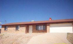 Great Hill Top property in Rio Rico, NEW carpet and paint! Nice open floor plan with 3bd/2ba, 2 car garage, large laundry room plus much more - Fannie Mae Property - Purchase this property for as little as 3% down! Prop may be approved for HOMEPATH