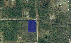 Florida Land for sale by owner with $500.00 down & by owner financing is available, no credit check, pay only $200.00 per month, 7.5 Interest, 1st month due at the signing of the contract for deed. Property is located at Corner of S Main St and SW 3rd