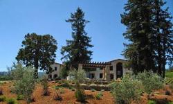 12.5+/-acre Vineyard Estate property. Appx 2.5 acres are planted with thriving Pinot Noir fruit. Stunning 4800 sq ft wine tasting room for owner's private label. Zoned for public & private functions. Private & gated. The Tuscan style chateau is close to