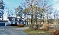 This Cape-style home is sited high above an estuary of the Connecticut River with long range views down the River valley and frontage(app 600 ft)directly on the River. The quality of the construction is obvious. The rooms are spacious and sunny. Almost