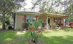 Very quiet subdivision in Montgomery, close to the National Forest with area pool and lake. This two bedroom one bath brick home is on 3/4 an acre and is fully fenced. There are beautiful shade trees, a storage building and work area in the garage.Listing