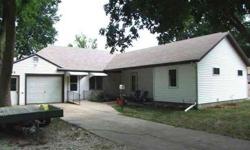 No Steps in this 3 bedroom ranch with over 1,300 square feet of living space. Low Maintenance siding and master bedroom with walk-in closet and full bath.Listing originally posted at http