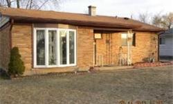 GOOD MAINTENANCE BRICK RANCH 3 BEDS & 2 BATHS, A/C, FURNACE & WATER HEATER NEWEST (2010). FLOOR TILE & PAINT (2009) HURRY UP! IT WON'T LAST. SHORT SALE !!!!!!! GREAT OPPORTUNITY !!!! CLOSE TO PARKS, EXPRESSWAY, SHOPPING CENTERS, SCHOOLS.
Bedrooms: 3
Full