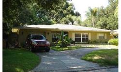 SHORT SALE -- Superb Dunedin location! Large open floor plan with separate dining area, easy 3 bedroom, garage is air-conditioned but is not included in square footage.shaded fenced yard, circular drive, terrazzo floors. Newer A/C within past 3 years,