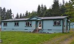 Cute manufactured home Needs new floor, new paint & fresh ideas to make it shine. Big detached garage/shop is ideal for all your outdoor hobbies. Large back deck is the perfect spot for summer bar-b-q's. For more information go to our property page http