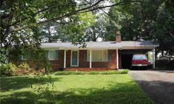 Home warranty. Seller is providing a home warranty on this one. Brick ranch home with 3 bedrooms, 1 1/2 baths, carport, fireplace, fenced back yard, new security system and nice deck. The property is located in a nice quiet neighborhood just outside the