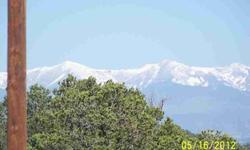41.99 acres with big views of Sangre de Cristo Mountain Range and Spanish Peaks and only 13 miles west of Trinidad. This parcel of land has a choice of building sites, power and phone in the road, pond and meadow on bottom, rock outcroppings, on well