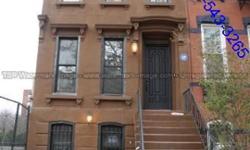 2 FAMILY BROWN STONE TOWN HOUSE FOR SALE IN BEDSTUY, GUT RENOVATED WITH GORGEOUS DESIGNS, CENTRAL HEAT AND AIR. THIS HOME FEATURES A 3 BEDROOM DUPLEX WITH 2.5 BATHROOMS, LOVELY PORCH, MODERN KITCHEN WITH ALL STAINLESS STEEL APPLIANCES, LAUNDRY ROOM,