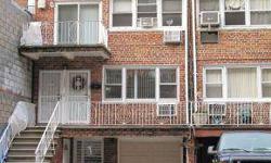 One of the kind in Midwood, 3 story large solid brick split-level house built in 1970. Approximately 3,300 sf . Well maintained in very good condition. Upstairs apartment 3-bedroom duplex , 2 bath, with balcony. Second floor apartment owner enjoys 3