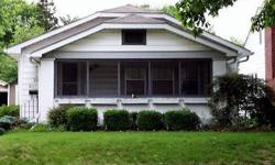 Just Reduced Adorable two bedroom Broad Ripple bungalow great for summer with it's front screened-in porch and back deck with spacious yard. Just blocks away from popular Broad Ripple area attractions such restaurants, shopping, and night life. Cozy