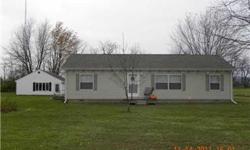 7 ACRES, BARN, ABOVE GROUND POOL, 3 BDRM MANUFACTURED HOME IN EXCELLENT CONDITION. LARGE LIVING ROOM OPEN TO SPACIOUS KITCHEN/EATING AREA, 2 BATHS, 2.5 CAR GARAGE. PASTURE AREA FENCED FOR ANIMALS. GREAT PLACE TO ENTERTAIN CHILDREN/GRANDCHILDREN. WAPAHANI