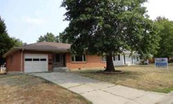 Brick Ranch in west Sedalia subdivision close to restaurants and shopping. This 3 bedrm ranch home has updated kitchen with newer cabinets,sink,tiled floor and all appliances. Hardwood floors in living and dining rooms. Large master bedroom with double