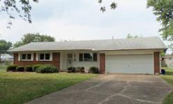 All brick, 3 bedroom, 1.5 bath located in a nice established neighborhood. Property has a large backyard, attached 2 car garage and long driveway. The floor plan offers a spacious living room, family room with paneling adjacent to the kitchen with