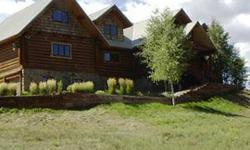 MISSOURI HEIGHTS LOG HOME! Big and beautiful with great views of Mt Sopris and surrounding area. Over 6700 sq ft of living area with hardwood flooring, vaulted ceilings, exposed beams, tiled baths and more. Huge family room / game room in basement area