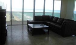 Priced to sell! WOW Deal for 3/3 Fully Furnished "01" Line- The most desired line to live in @ Beach Club 2! Unit has 24x24 Marble Floors in living + wood floors in bedrooms! Amazing Direct Ocean Views From All Bedrooms And Living Room in super large 586