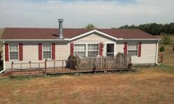 6 Acres with beautiful views on this country home. Within one mile to Gridley, KS. Paved road frontage. Nice three bedroom 2 baths with a garden tub and wood burning fireplace. Vinyl siding and new roof in 2010.Listing originally posted at http