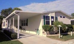 If you are looking for a beautiful, modern and spacious manufactured home in a newer Florida lifestyle community this home is it.The Meadows age 55+ community is a pet friendly land lease community that is minutes from 3 beaches, great restaurants,