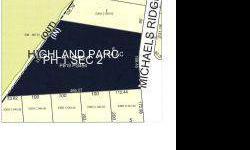 Come get this almost 2 acre lot in highly successful Highland Parc Subdivision with almost 170 of road frontage and over 400 of depth for your new homesite!! Rise above the rest with the magnificent views of the mountains and meadows. Located in the best