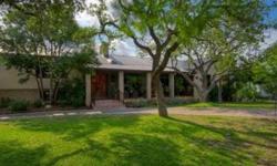 One of kind Hill Country Hacienda located in the heart of Riverhill. This custom built home has all the character of an architect Ron Coryell design w/ the added benefits of a major interior remodel completed in 2010. Spectacular & spacious w/ rich colors