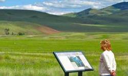 Glacial Lake Missoula US Landmark! Designated by the US Park Service in 1966 as a National Natural Landmark. Montana Highway Department Designation Sign at 13 Mile marker on Highway 382--see picture. Being listed on Montana maps. This parcel contains the